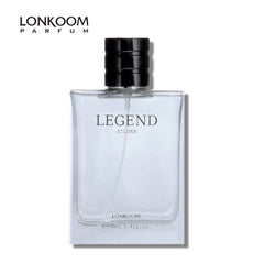 LONKOOM Men's Perfume Fougere-Citrus Scent Eau De Toilette Fragrance Perfume For Men LEGEND SILVER 100ml