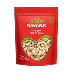 Bayara Jumbo Cashew Kernels, Crispy Texture and Buttery Flavour - 200g