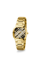 GUESS Women's 32mm Watch - Silver Bracelet Multi Dial Silver Case