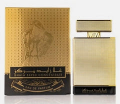 Ard Al Zaffran Gh a zayed concentrate gold eau de perfume 100ml by kh ej