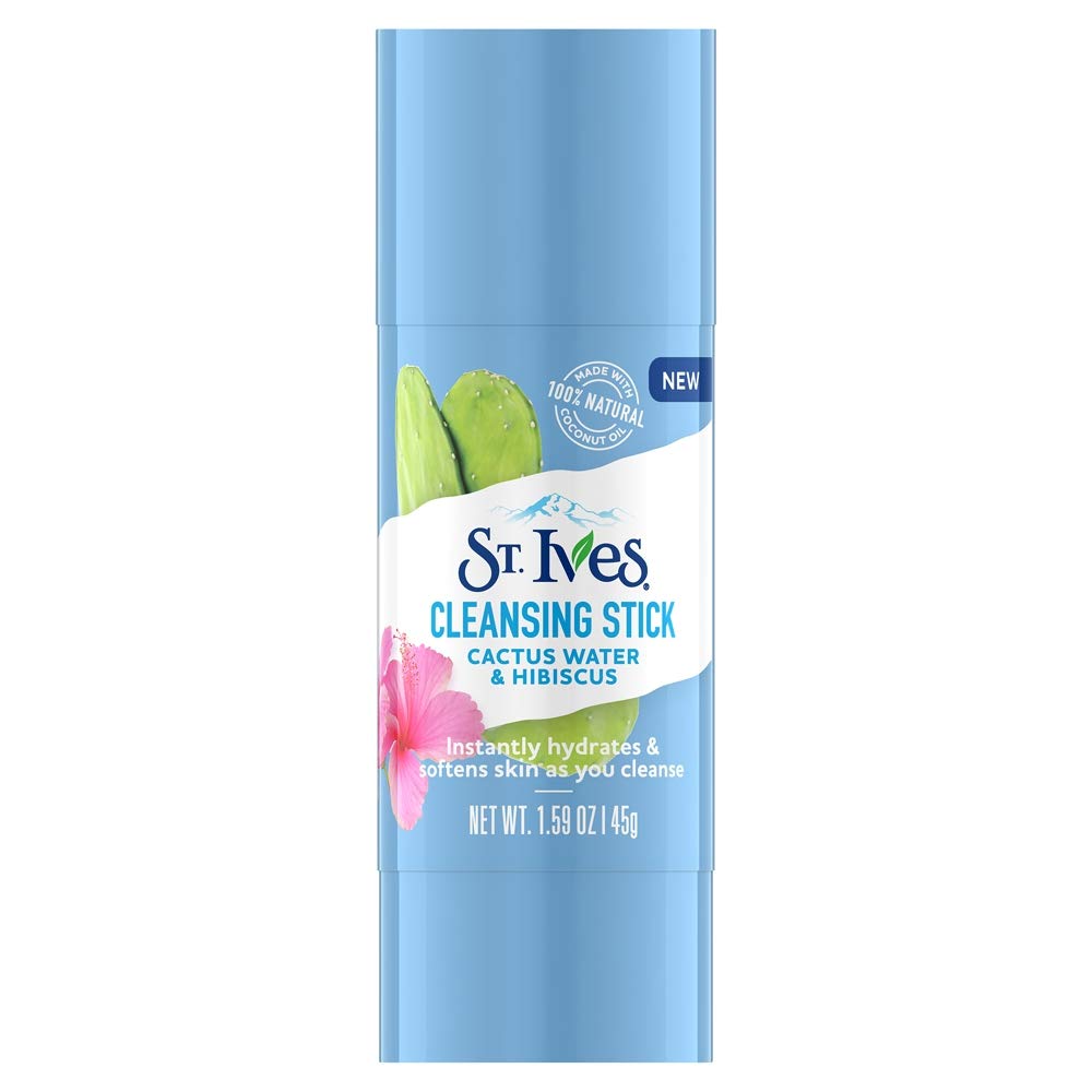 St. Ives Cleansing Stick, Aloe Vera & Hibiscus Water, 1.6 oz