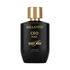 BELLAVITA CEO Man Beast Mode 100ml | 12hr Long Lasting | Perfume for Man | 6 ft Projection | Premium Fragrance | Perfume for Men
