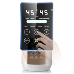 Skade Baby Bottle Warmer, Fast Baby Milk Warmer with Accurate Temperature Control for Breastmilk or Formula, 48H Thermostat, with Defrost, Night Light, Heat Baby Food Jars Function