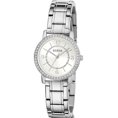 GUESS Women Analog Quartz Watch with Stainless Steel Strap GW0468L1