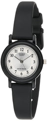 Casio Analog Display Quartz Watch For Women Black/White