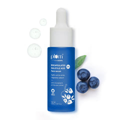 Plum 2% Salicylic Acid Face Serum, Fights Active Acne, Regulates Sebum | Controls Oil, Calms & Soothes Inflammation, Lightweight & Quick-absorbing 100% Vegan - 30 ml