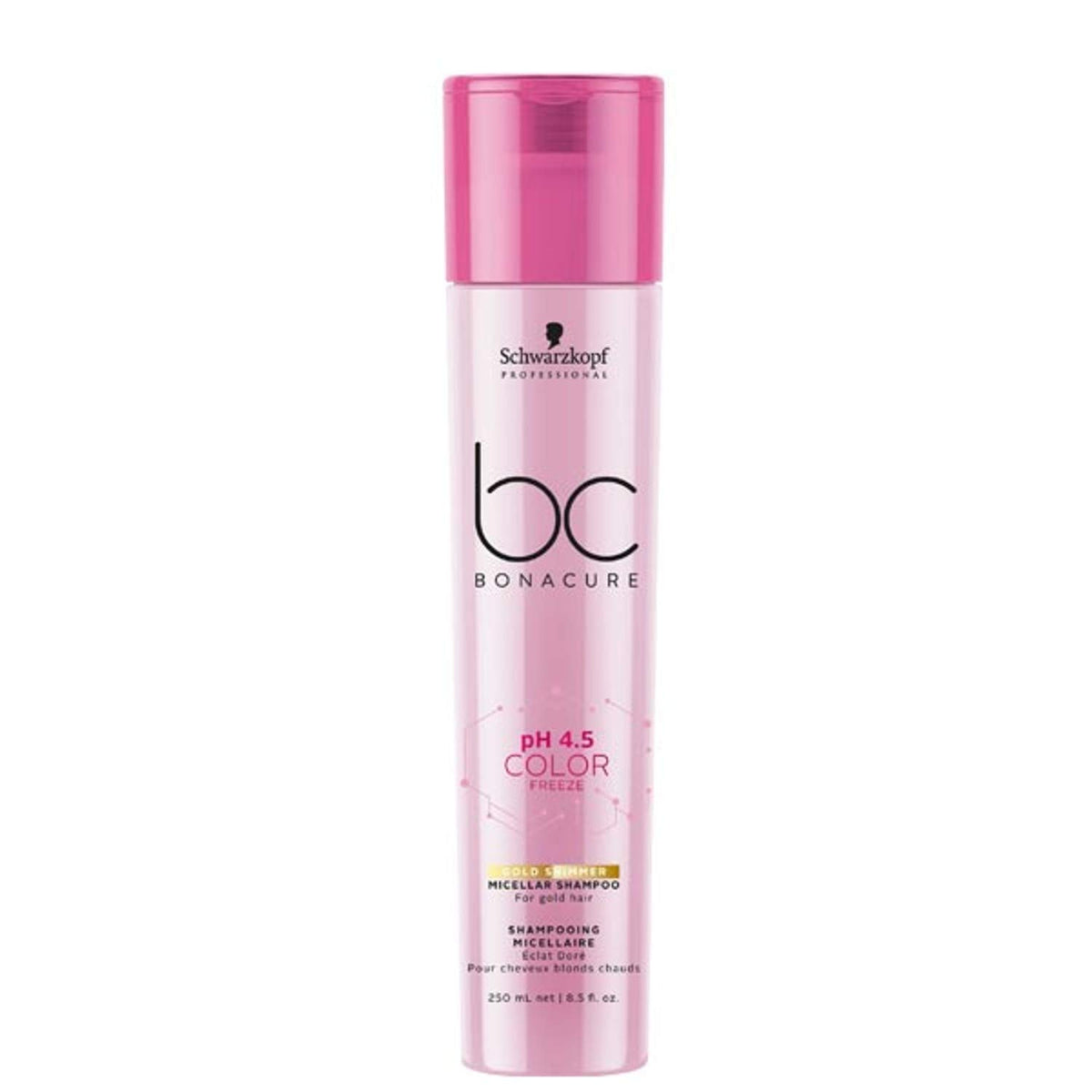 Schwarzkopf Professional Bc Ph4.5 Colour Freeze Shampoo Micellar Shine Gold 250 ml