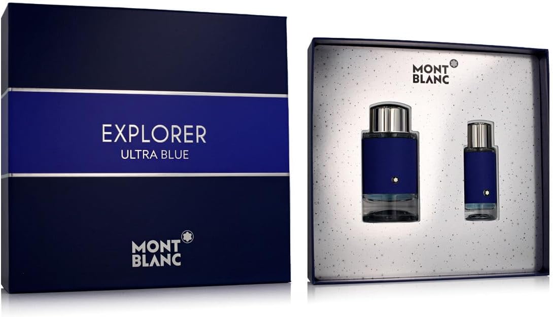 Mont Blanc Explorer Ultra Blue (M) Set Edp 100Ml + Edp 30Ml Transparent/Combination