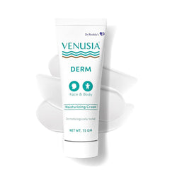 VENUSIA Dr Reddy'S Derm Moisturizing Lotion For Face And Body,Repairs And Nourishes Dry Skin,Relieves Minor Itching And Irritation,Moisturization And Hydration, Pack of 1