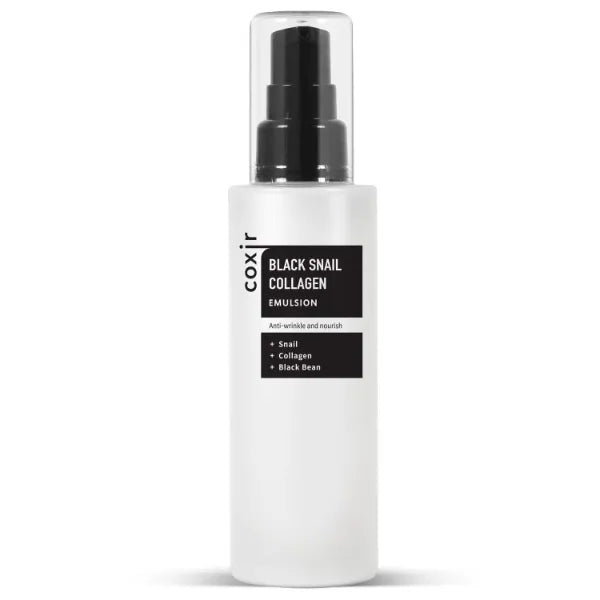 coxir Black Snail Collagen Emulsion, Korean Rice, Firming, 3.38 fl.oz