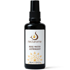 Nectarome Rose Water Toner – Exfoliating, Hydrating & Brightening Formula with Hyaluronic Acid – Alcohol-Free, Soothing for Sensitive Skin & Pigmentation Care