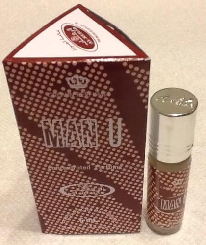 Al-Rehab Man U - 6ml (.2 oz) Perfume Oil (Crown Perfumes) (6 x 6ml (Box of 6 x 6ml))