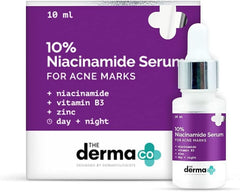 The Derma Co 10% Niacinamide Face Serum For Acne Marks & Acne Prone Skin For Unisex, 10ml (Dermaco)