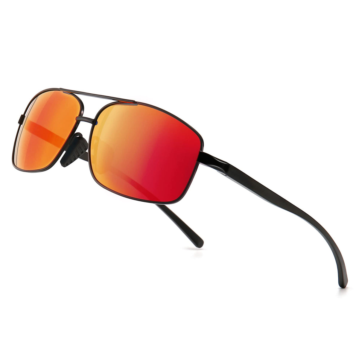 SUNGAIT Ultra Lightweight Rectangular Polarized Sunglasses UV400 Protection