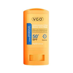 VGO Clear Sunscreen Stick Spf 50+ Provides Broad Spectrum UVA/UVB Protection with a Lightweight Formula Ideal for Both Face & Body, Equipped with Hands Free Application Convenience.