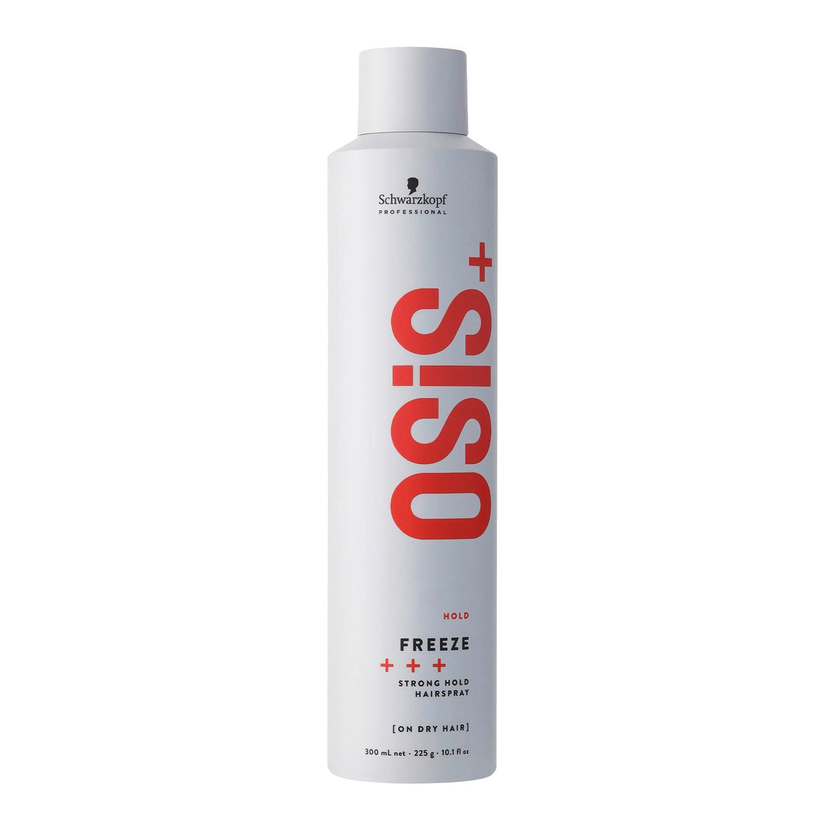 Schwarzkopf Professional Frizz Control Long-Lasting Hairspray, Brushable Finish, No Flake, Anti-Humidity, Heat Protection, Strong Hold by Oasis, 300ml