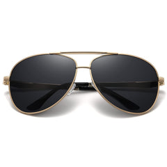 RCXKOOM Big XL Wide Frame Extra Large Polarized Aviator Sunglasses for Big Heads Men Oversized Military Pilot Glasses