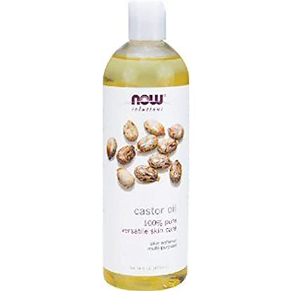 Now Solutions Castor Oil, 16 Fl Oz (473 ML)