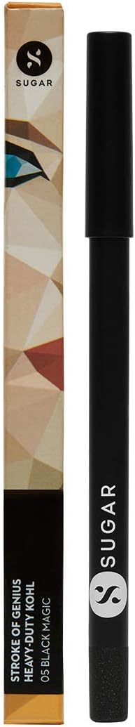 Sugar Cosmetics Stroke of Genius Heavy Duty - 05 Black Magic, 0.04 oz