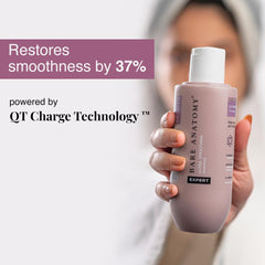 Bare Anatomy Ultra Smoothing Hair Shampoo | Restores Smoothing & Texture by 27% | Dry & Frizzy Hair | Powered By Carbohydrate Complex & Niacinamide | Paraben & Sulfate Free | For Women & Men | 250ml
