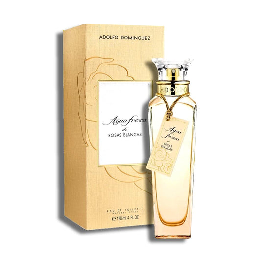 Adolfo Dominguez Agua Fresca de Rosas Blancas - Eau de Toilette, 120ml