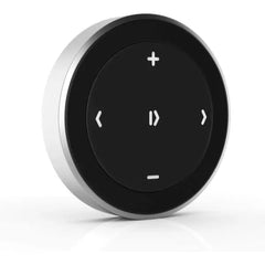 Satechi Bluetooth Media Button with Steering Wheel Mount, Wireless Music & Volume Control for iPhone, iPad, MacBook, Android, Car & Bike Audio Systems