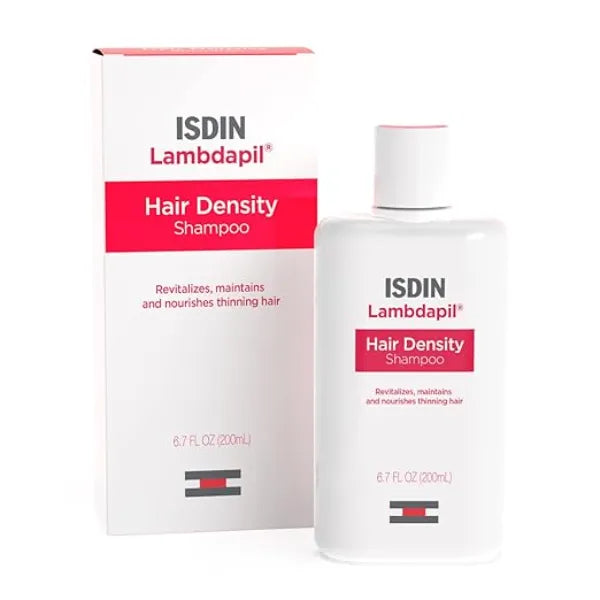 ISDIN Lambdapil hair volumizing Shampoo Hair density shampoo for thinning hair 6.7FL OZ (200ml).