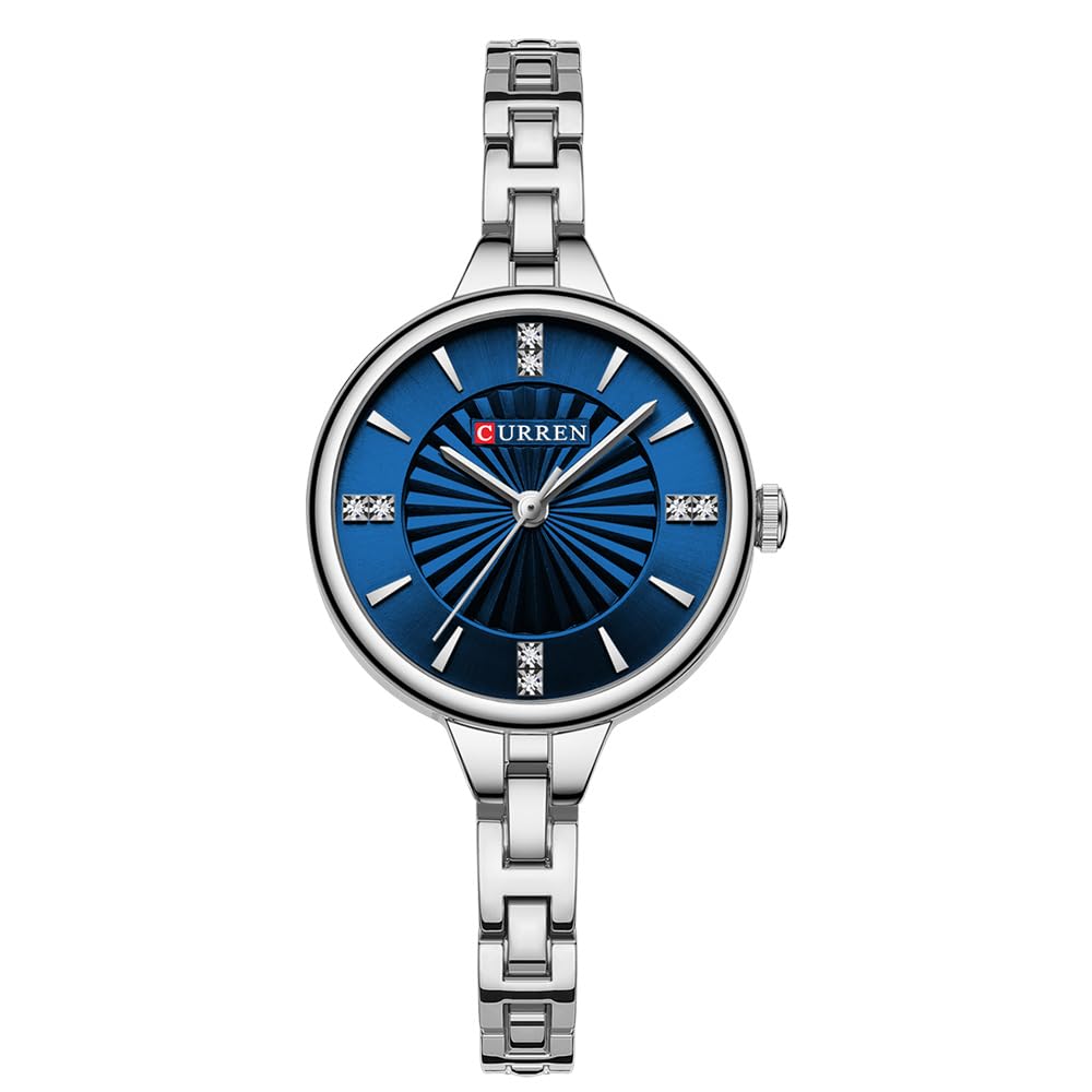 CURREN 9097 - SILVER BLUE