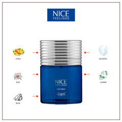 Sapil Nice Feelings for Men Eau De Toilette 75ml