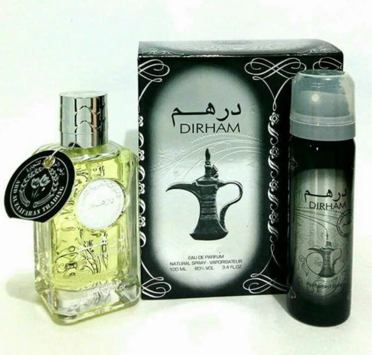 Ard Al Zaffran Dirham eau de perfume WITYH DEO SPREY 100ml by