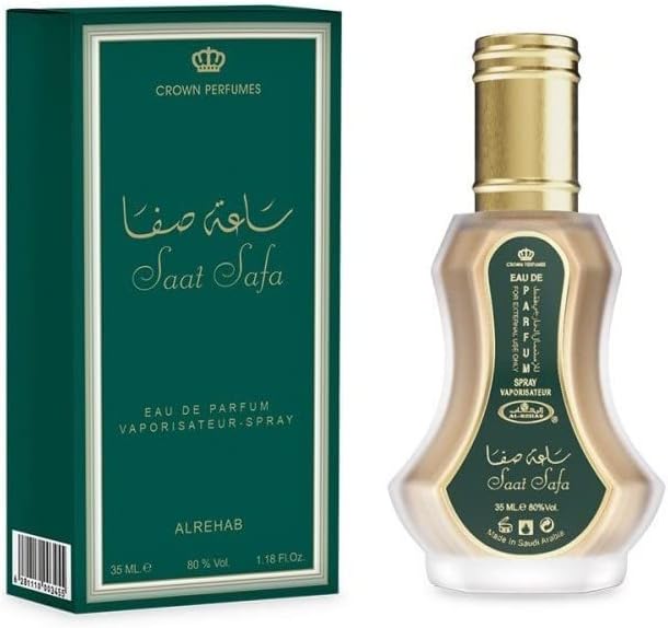 Al-Rehab Saat Safa - Eau De Natural Perfume Spray- 35 ml (1.15 fl. oz)- 2 pack