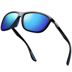 KANASTAL Polarized Sports Sunglasses for Men Women, Classic Square Sun Glasses Driving Cycling Outdoor Lightweight Shades for Womens 100% UV400 Protection