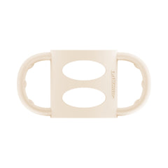 Dr. Brown's Brown s Milestones 100% Silicone Baby Bottle Handles, Narrow, Ecru, 1-Pack