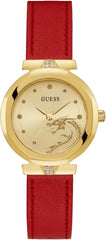 GUESS Women's 34mm Watch - Rose Gold Tone Bracelet Rose Gold Dial Rose Gold Tone Case