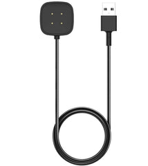 Nisyctk Charger for Fitbit Sense/Sense 2/Versa 3/Versa 4, Replacement USB Charging Cable for Fitbit Smart Watch (3.3ft/1m)