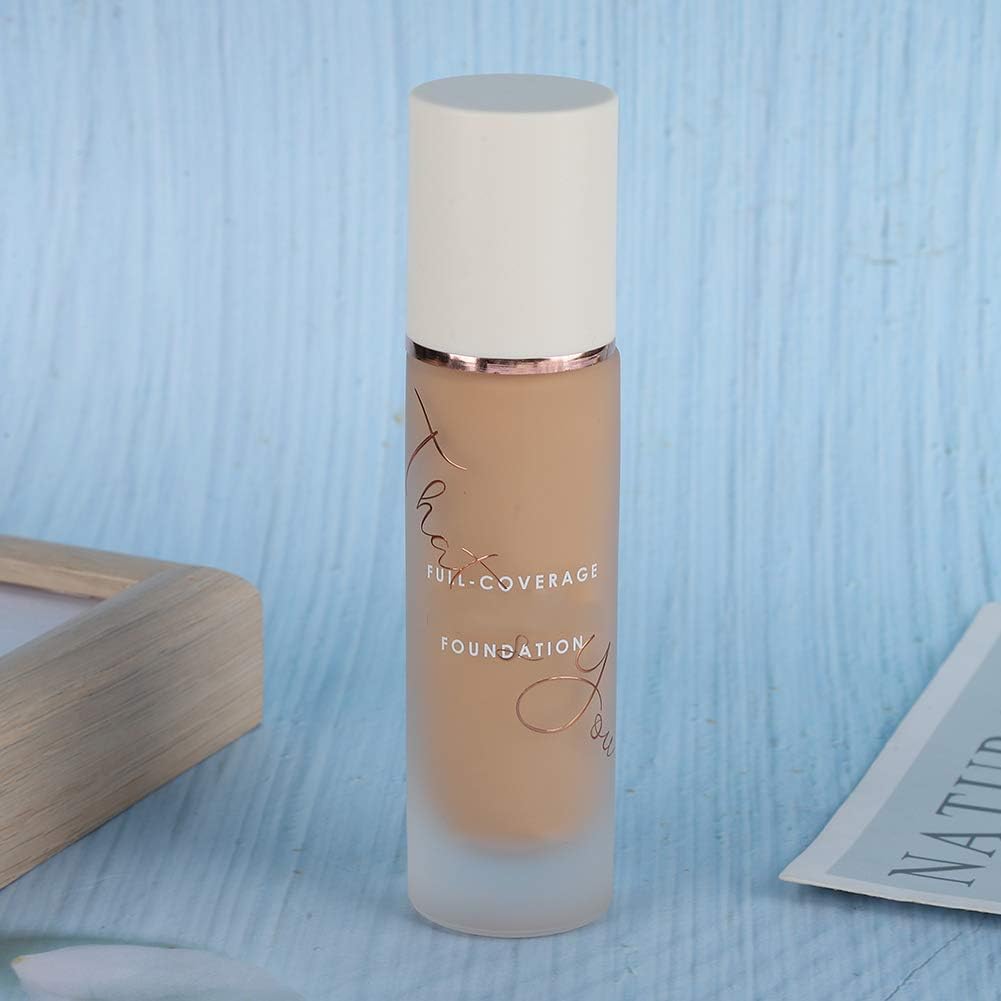 Moisturizing Concealer Foundation, Waterproof BB Cream Make-Up Base for Lasting Blemish Covering Face Makeup Foundation(#6)