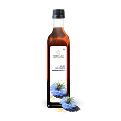 Milliare Natural Kalonji (Black Seed) Wood Pressed Oil - 100% Pure Best for Body, Skin & Hair | Natural Kalonji (Black Seed) | Organic Essential Oil | 250 ml