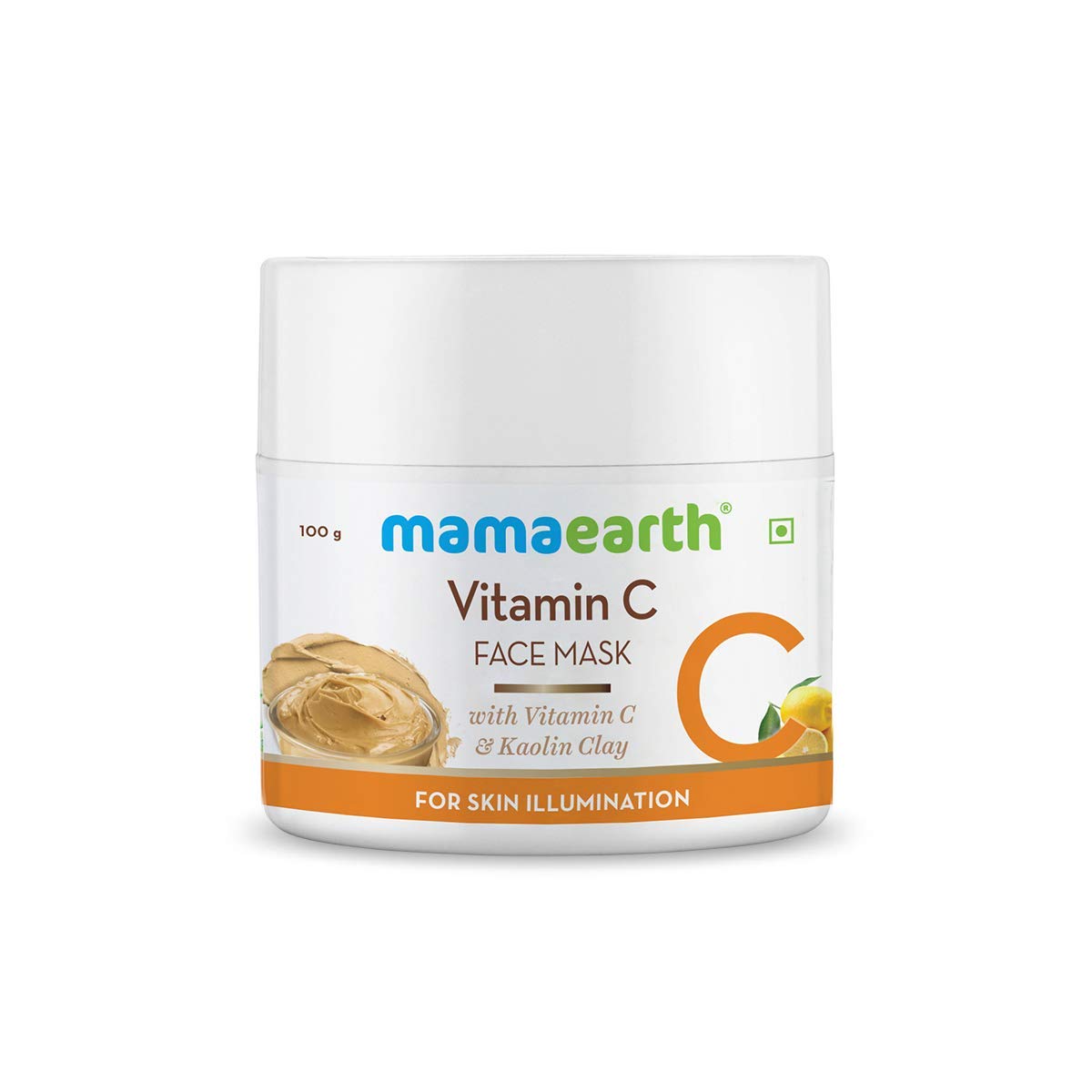 Mamaearth vitamin c face mask for skin illumination, 100 gm