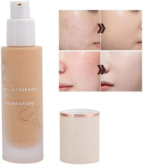 Moisturizing Concealer Foundation, Waterproof BB Cream Make-Up Base for Lasting Blemish Covering Face Makeup Foundation(#6)