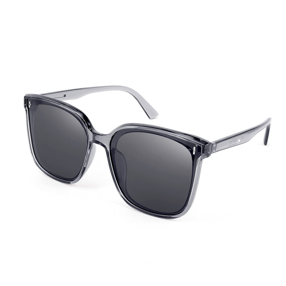 FEISEDY Women Oversized Vintage Polarized Sunglasses Square Cute Trendy Classic Simple Men B2758