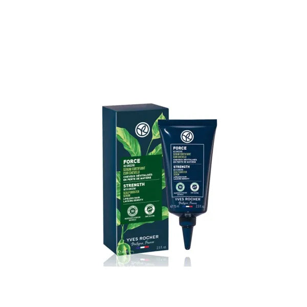 Yves Rocher Serum Force Intensive Scalp Booster Strenth Serum Treatment Hair Care - 75 ml. / 2.5 fl.oz