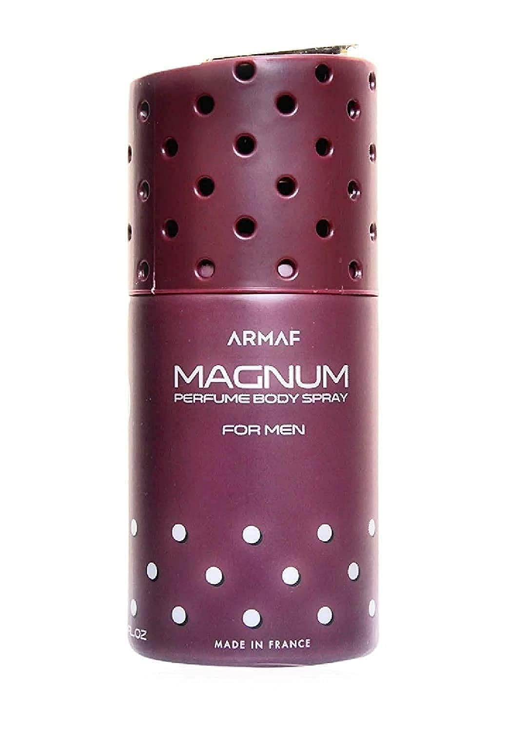 Armaf Magnum A4 Perfume Body Spray For Men, Brown - 250 ml