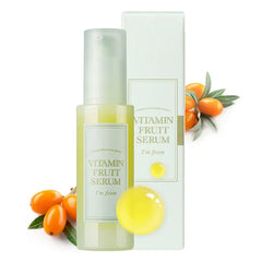 I'm from Vitamin Fruit Serum, 74% Sea Buckthorn with 1032mg vitamin C, Glow, Smooth, Soft Skin, Light Texture, Korean vitamin c serum - 1.01 Fl Oz