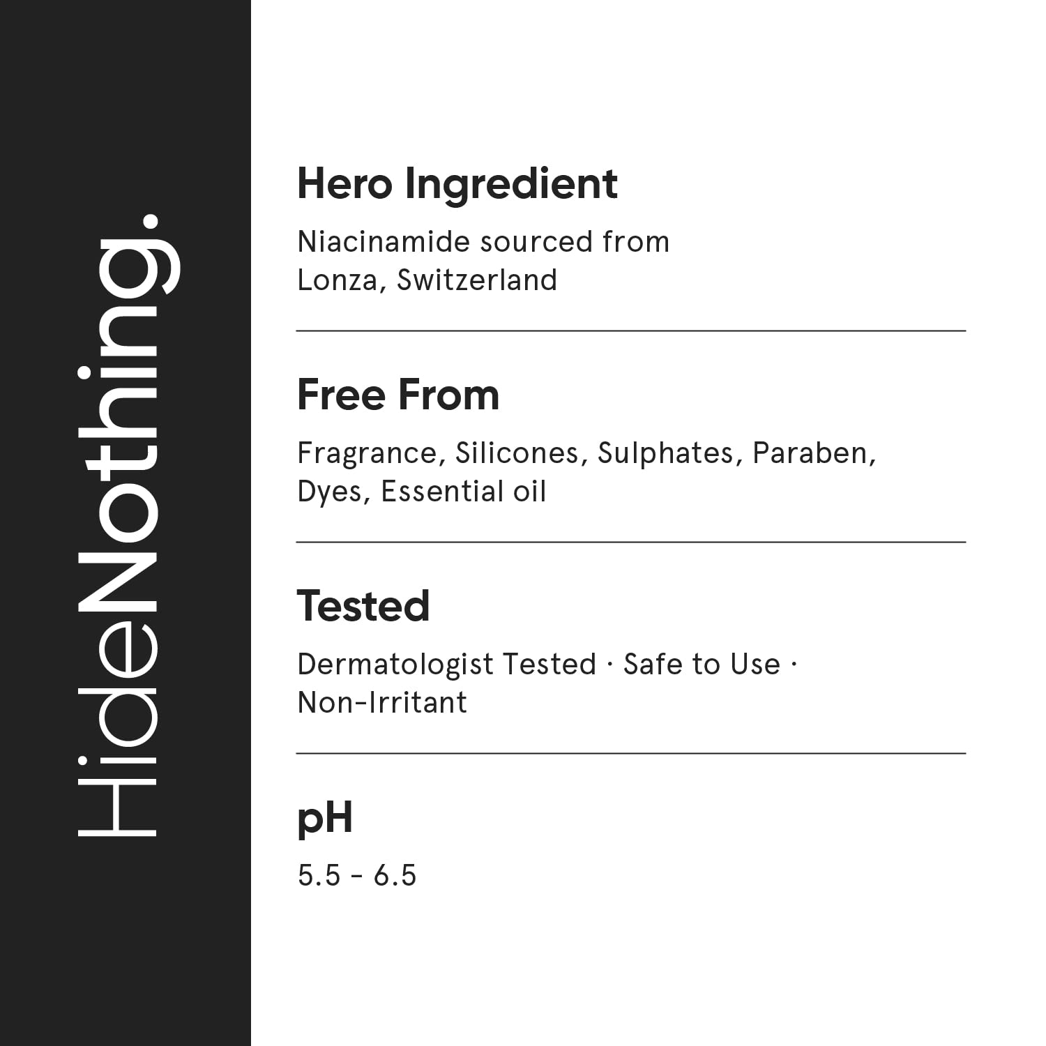 Minimalist Niacinamide 5% Face Serum with Vit B3 & Hyaluronic Acid for Clear Glowing Skin | Helps Reduce Dullness & Sun Damage, Hydrates & Repairs Skin Barrier | For Dry & Sensitive Skin | 30ml