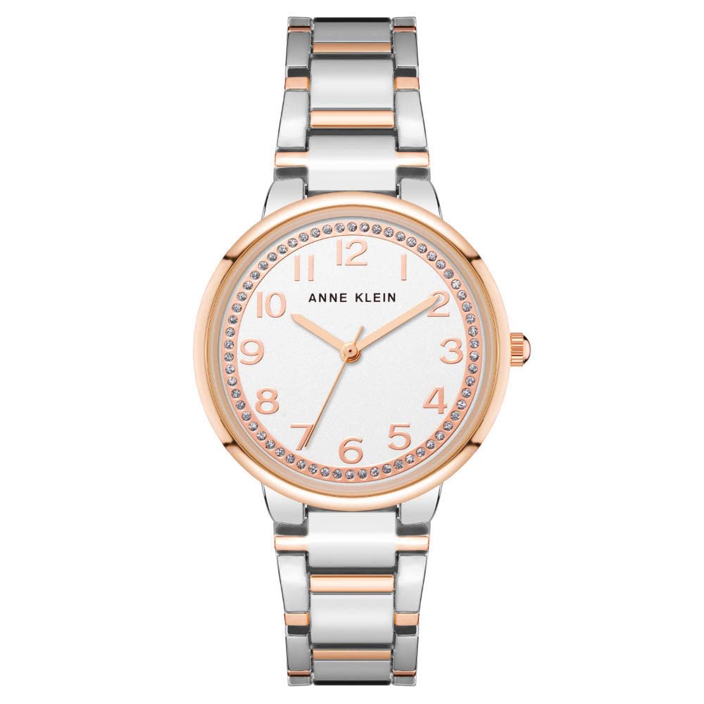 Anne Klein Women's Glitter Accented Bracelet Watch