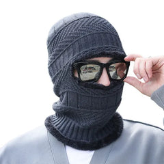 Cheers.US Windproof Thermal Balaclava Ski Mask - Plush Lined Winter Hat, Scarf & Face Cover