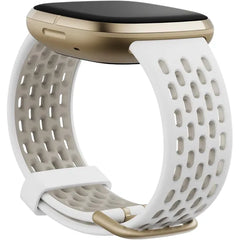 Fitbit Accessory Sport Band For Sense & Versa 3 (FB174SBWTS) Lunar White