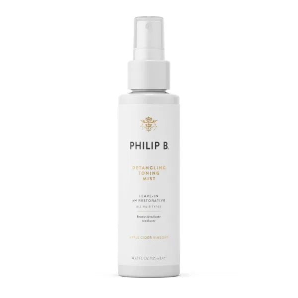 PHILIP B Detangling Toning Mist pH Restorative | Un-Tease Tangles, Leaves Hair Glossy, Smooth and Frizz-Free - 4.23 oz. (125 ml)