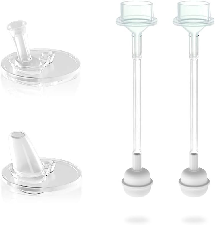 POTATO Sippy Cup Straw Pacifier Weighted ball Replacement, Set of 2