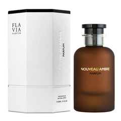 Flavia Nouveau Ambre Perfume for Men & Women Eau De Parfum 100ml, Fragrance, LV